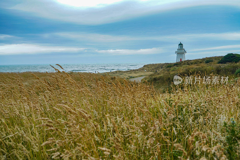 Waipapa Point灯塔，南岛，新西兰